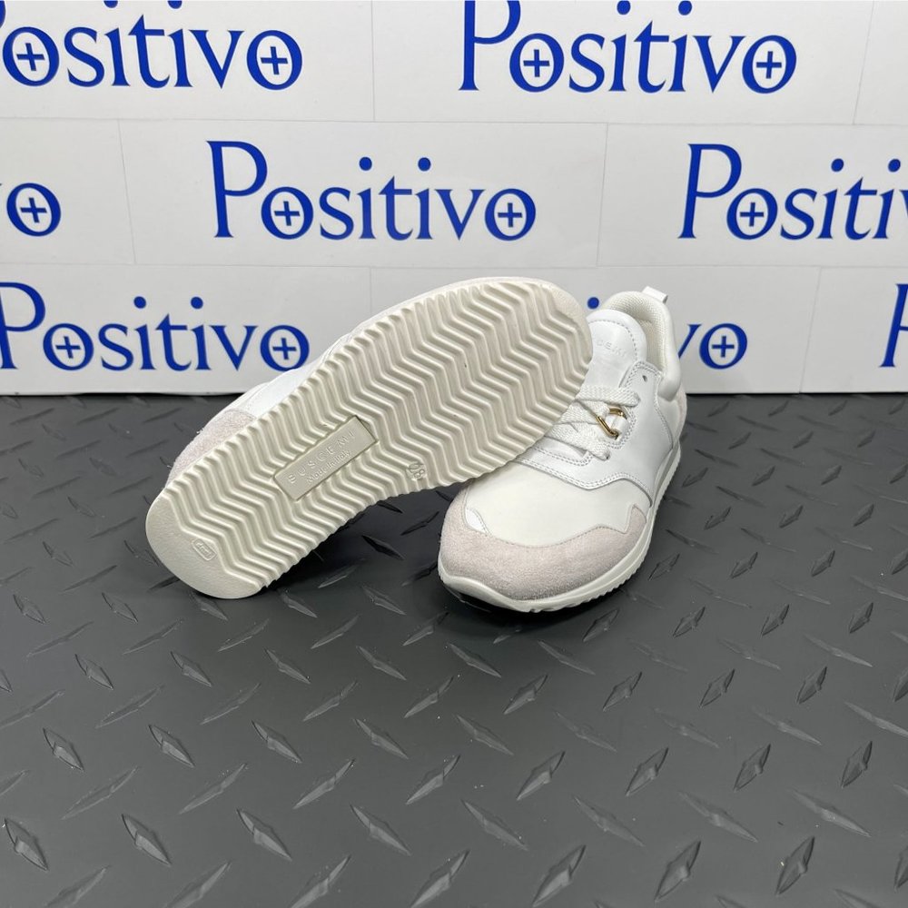 Buscemi Ventura Toddler White leather Sneakers EU 24 US 8 - Picture 6 of 6